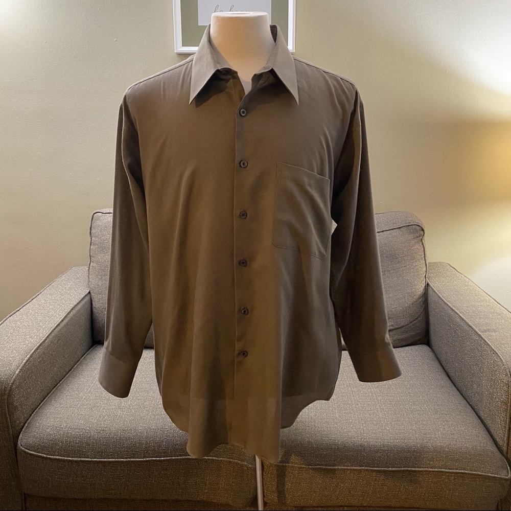 Yves Saint Laurent Men's Dress Shirt - Size XL